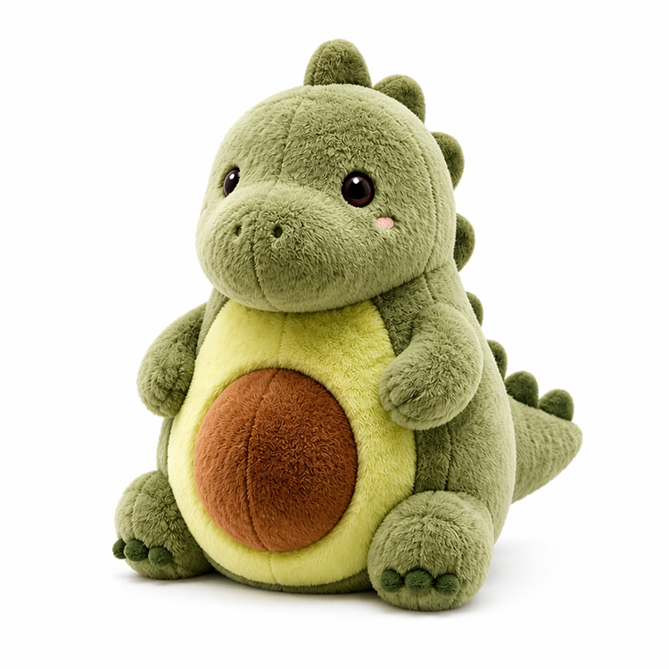 Avocado Dinosaur Plys legetøj