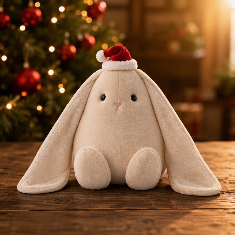 Christmas Teardrop Bunny Plys