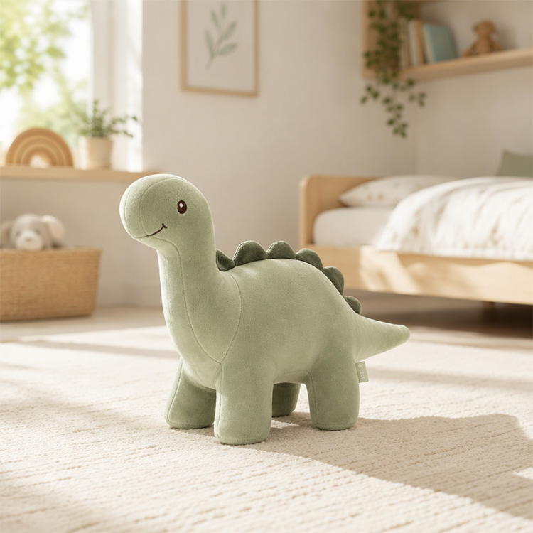 Dino plys babylegetøj